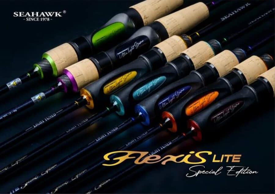 SEAHAWK 2021 NEW FLEXIS LITE ULTRA LIGHT UL FISHING ROD 2-6Lb