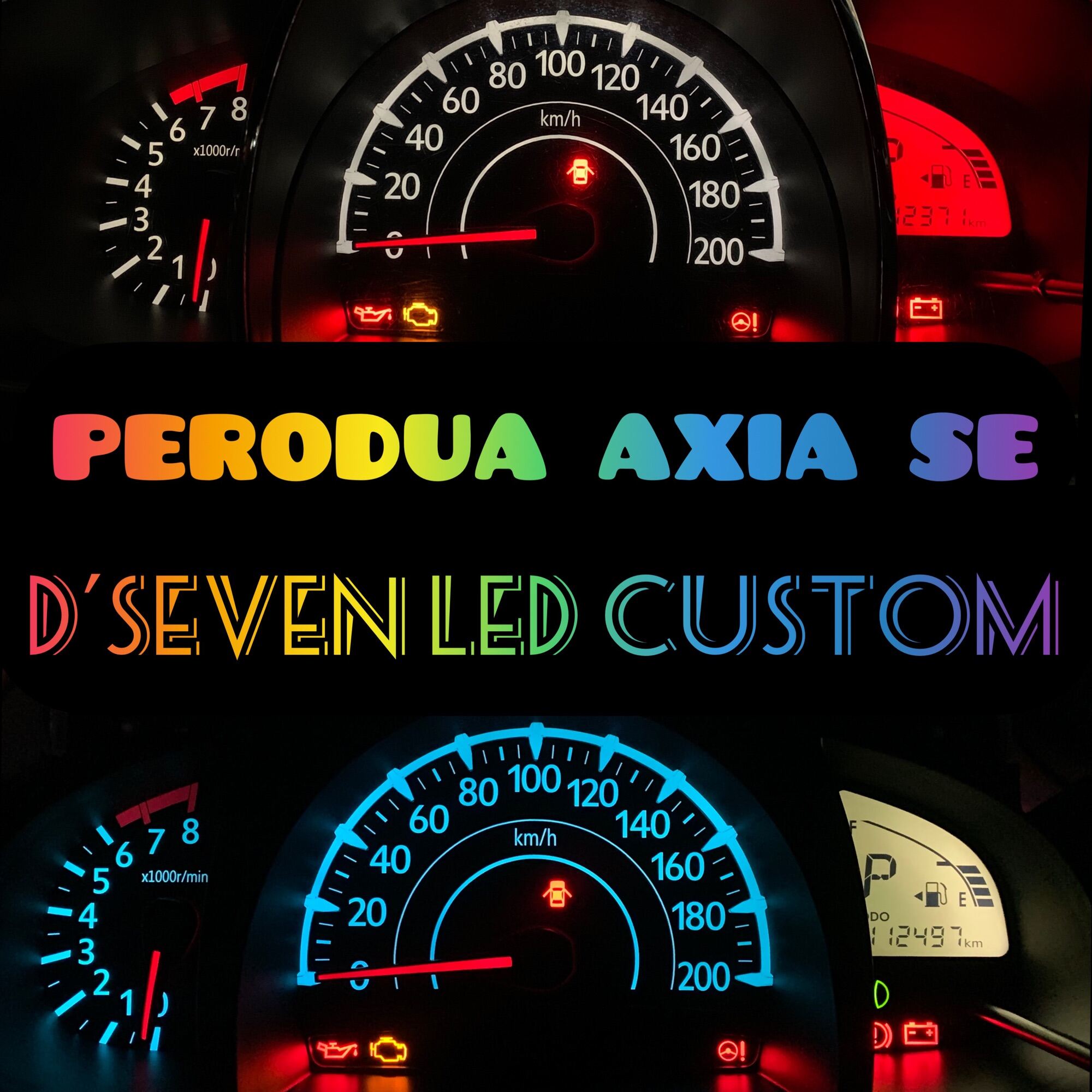 LED METER PERODUA AXIA Lazada