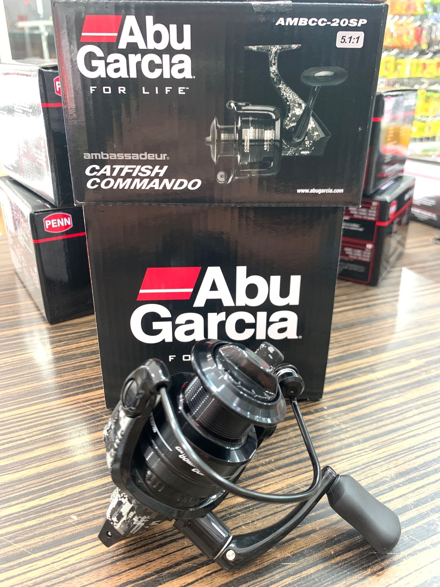 ABU GARCIA AMBASSADEUR CATFISH COMMANDO AMBCC Spinning Fishing Reel