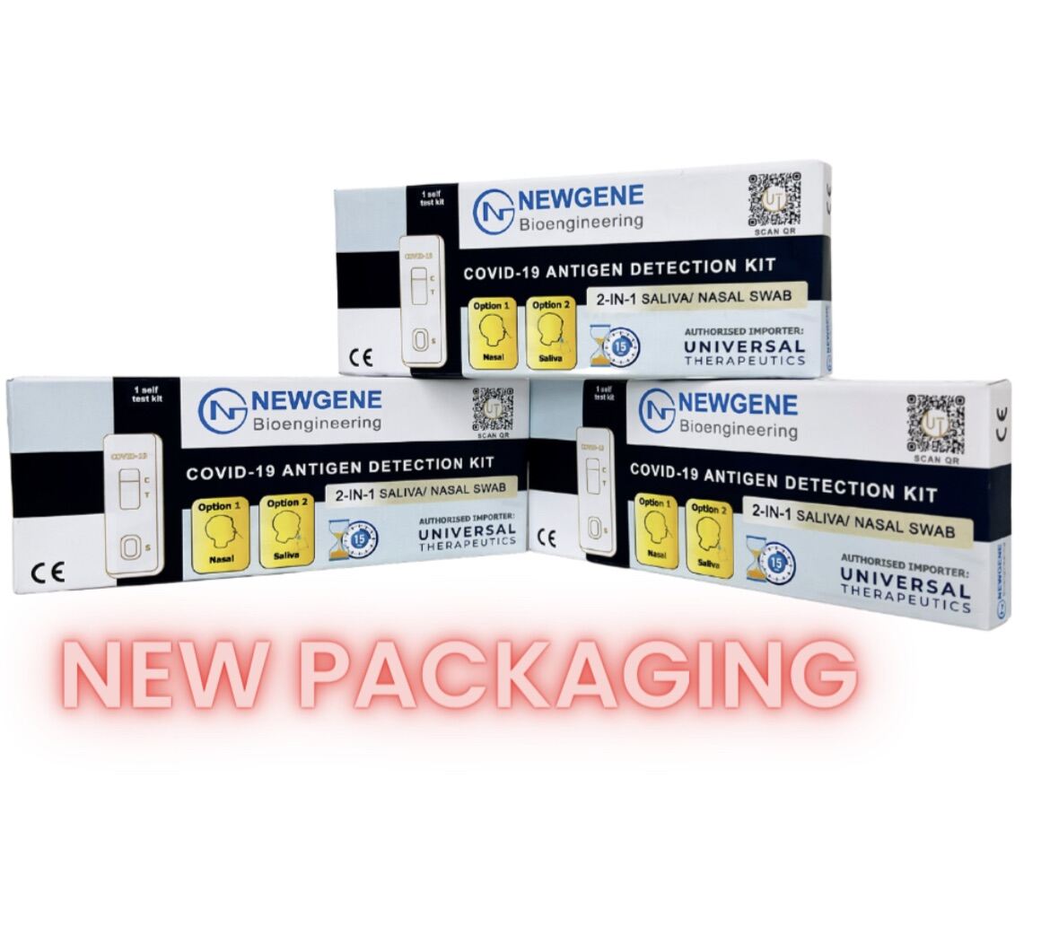 ( EXP DEC 2025) NEWGENE Universal Test Kit ( 2 in 1) Saliva + Nasal