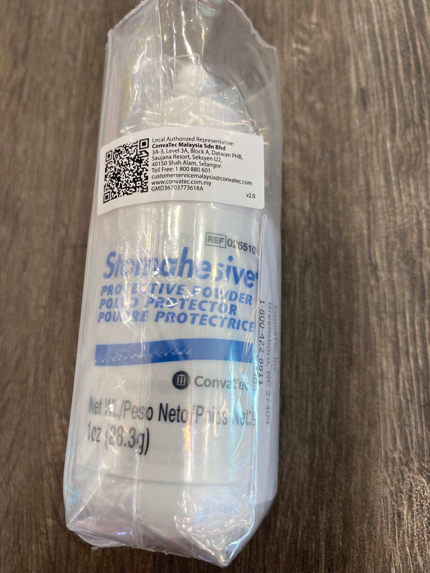 Convatec Stomahesive Protective Powder 28.3G Zinc Oxide Powder Lazada