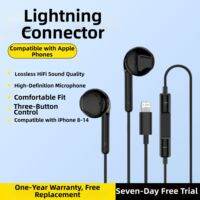 PISEN | Lightning Interface Wired Semi-in-ear Headphones