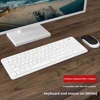B.O.W | External Wireless USB Silent Ultra-thin Keyboard