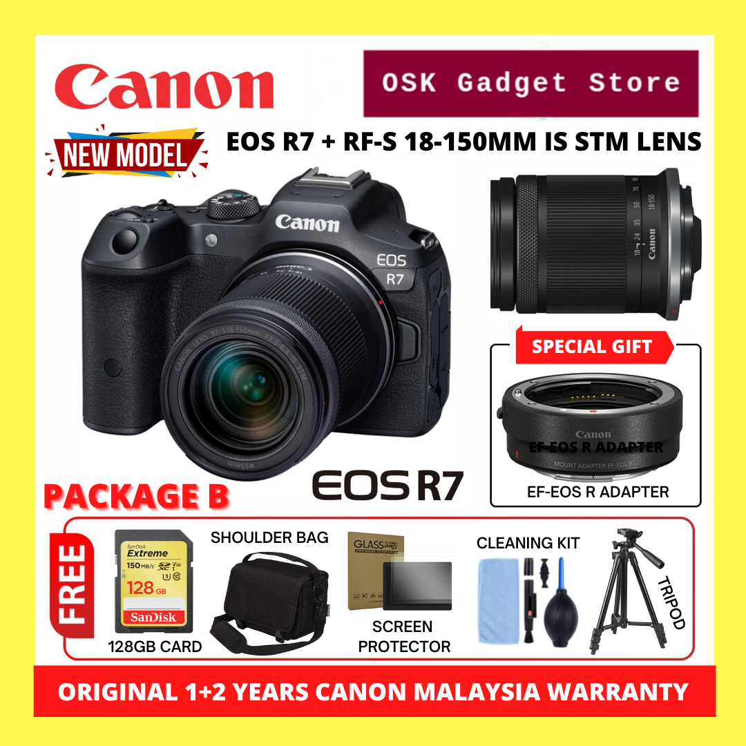 Mirrorless (EOS R) - EOS R7 (Body) - Canon Malaysia