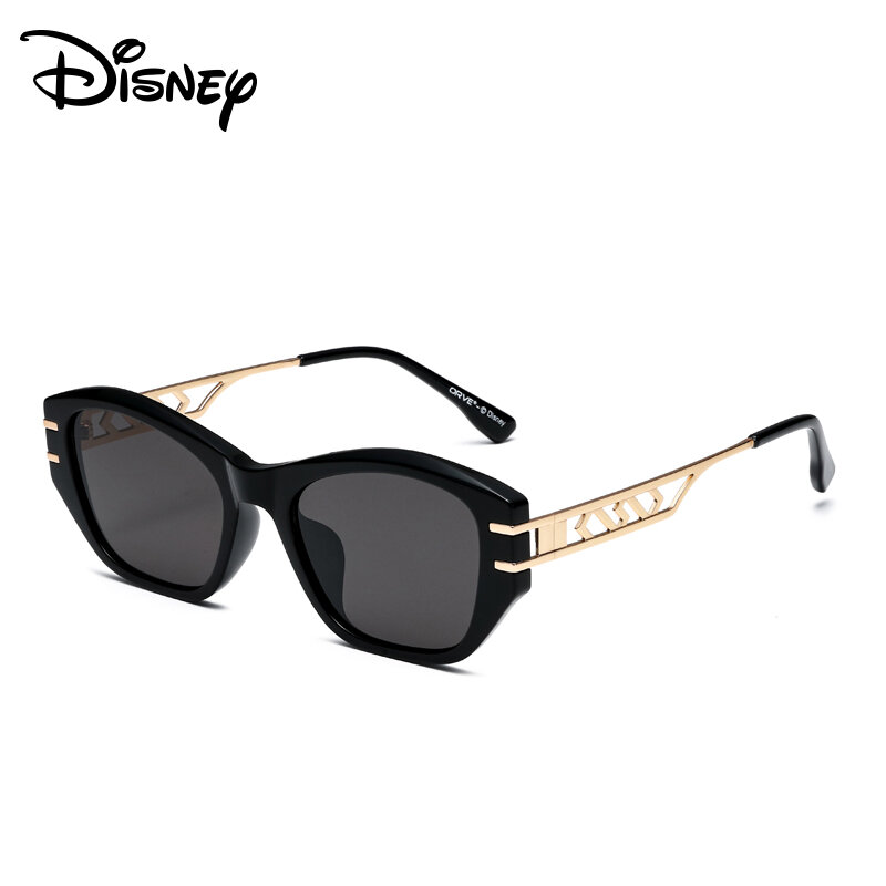 Disney Women Cat Eye Acetate Frame Polarized Sunglasses, Hollow Gold Metal Temple UV400 Anti Glare Fashion Shades Vintage Luxury Eyewear for Travel Beach Daily Outdoor ราคา 1,593 บาท*ส่งฟรี