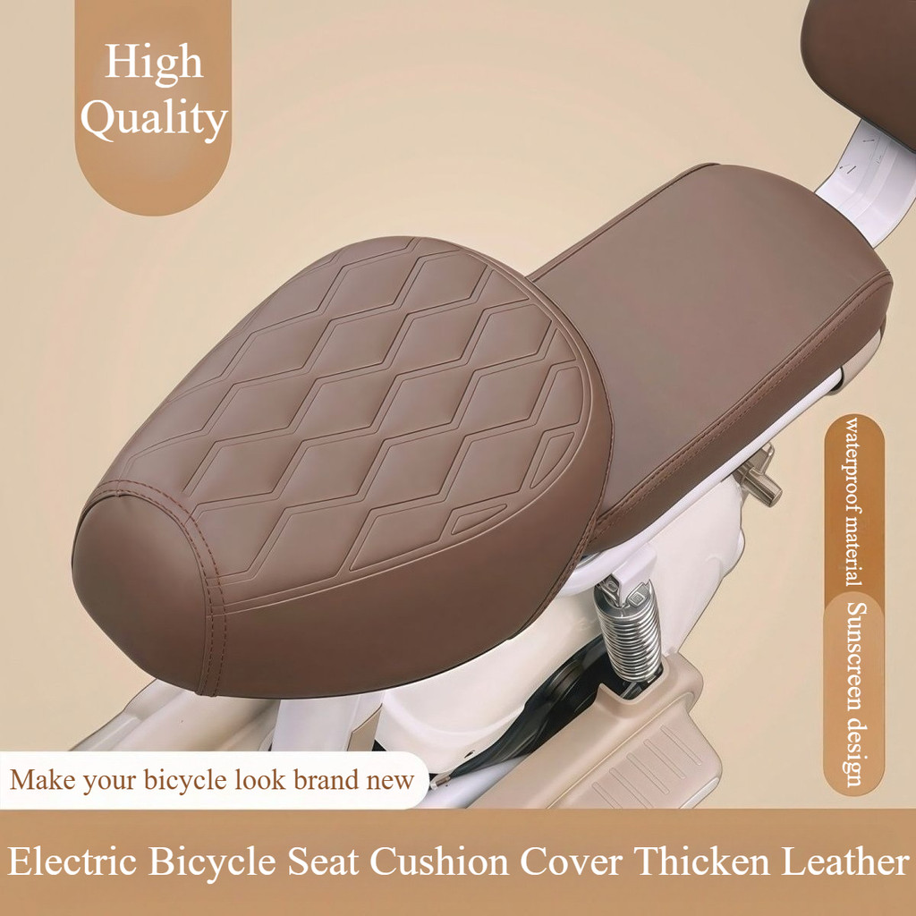 Electric Bicycle Seat Cushion Cover Motorcycle Seat Covers Waterproof Battery Bike Seat Cushions Cute Universal Seat Protection Case Giá 101,800 Đồng*Miễn phí vận chuyển