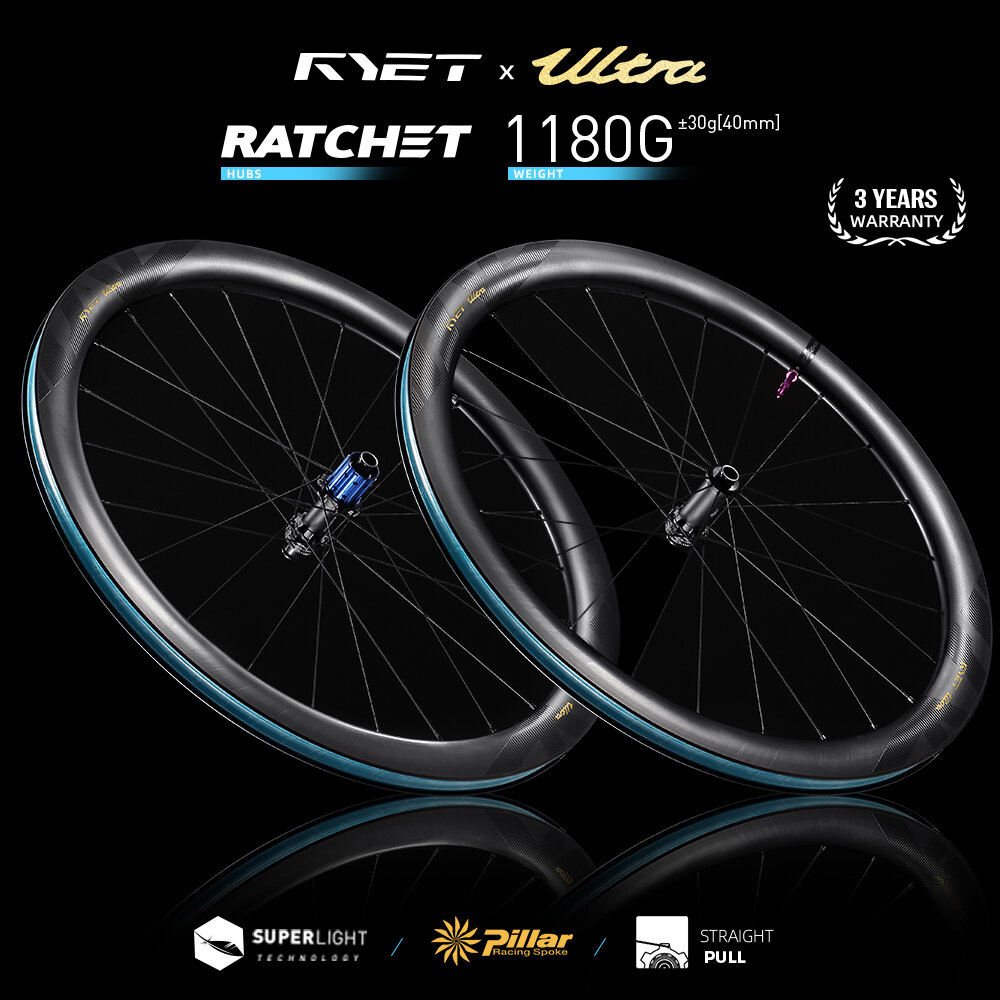 [Ryet 1180g Carbon Mountain Bike Wheel Set Bicycle Wheel Set with 60t Tubeless Brake System,RYET 700C Carbon Road Wheelset 1180g Disc Brake Tubeless Ready 60T Ratchet Hub Ceramic Bearing Pillar Spokes Cycling,] ราคา 28,388 บาท*ส่งฟรี