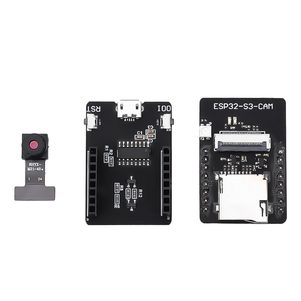 ESP32-S3-CAM WiFi Bluetooth Development Board Module featuring the ...