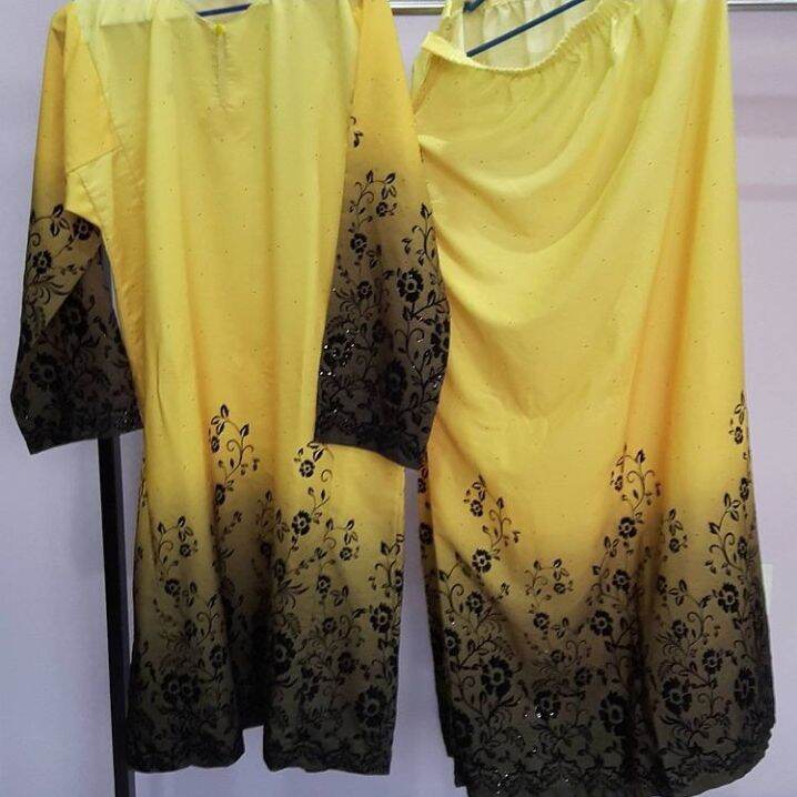 Beli Baju Kurung Warna Kuning Pada Harga Terendah Lazada Com My