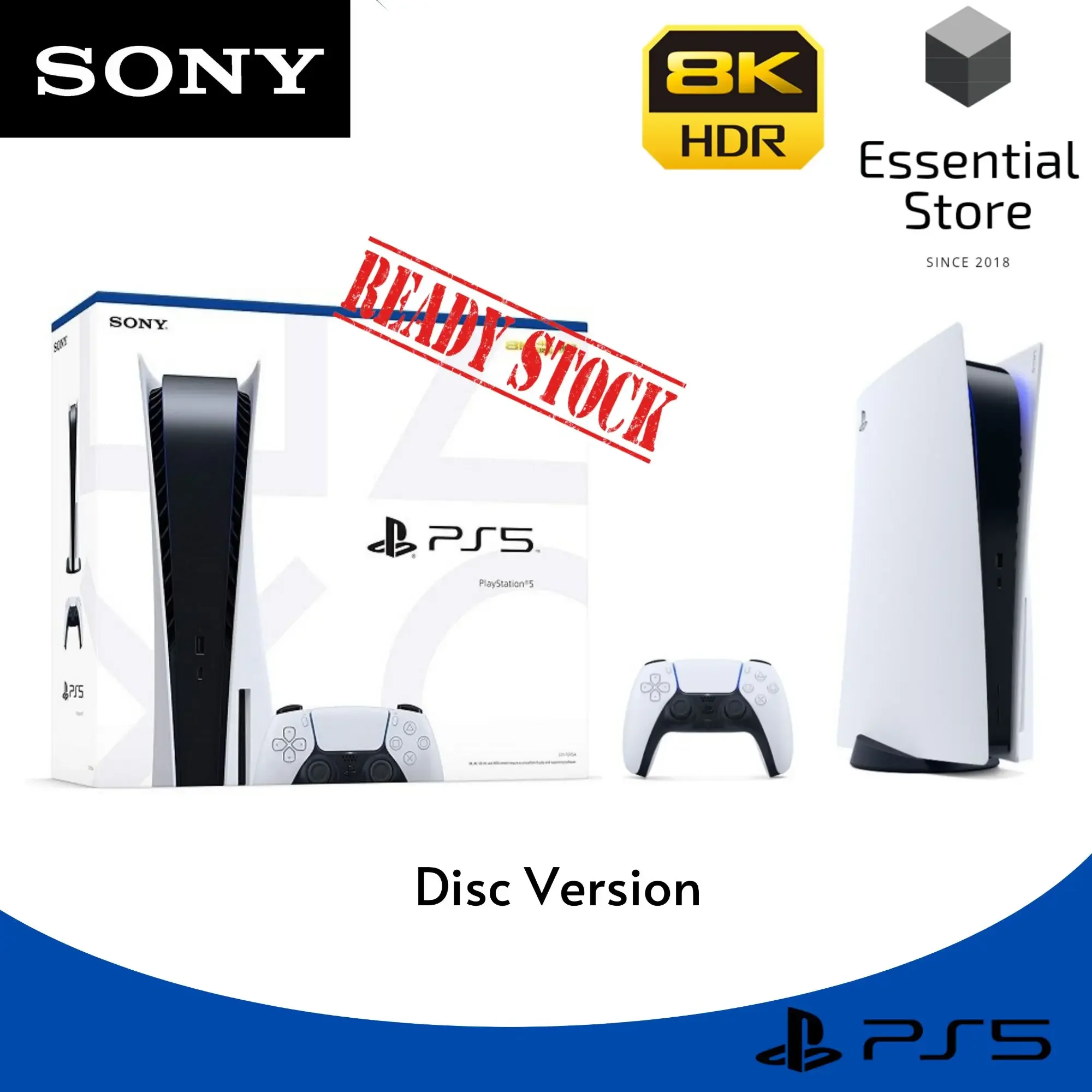 SONY PS5 PlayStation®5 Disc Version (Malaysia Set)