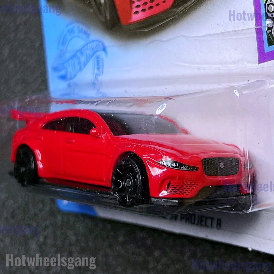Hot Wheels Jaguar XE SV Project 8 - Flashing Light Feature, Portable Miniature Model Car - View #5