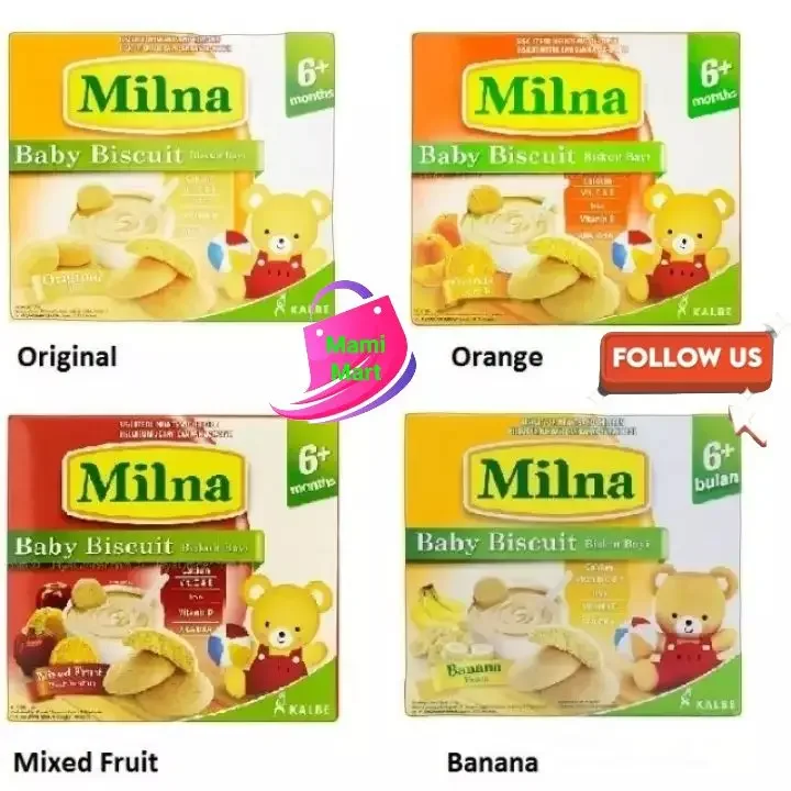 Milna Baby Biscuit 130g ( for 1-6 years old)