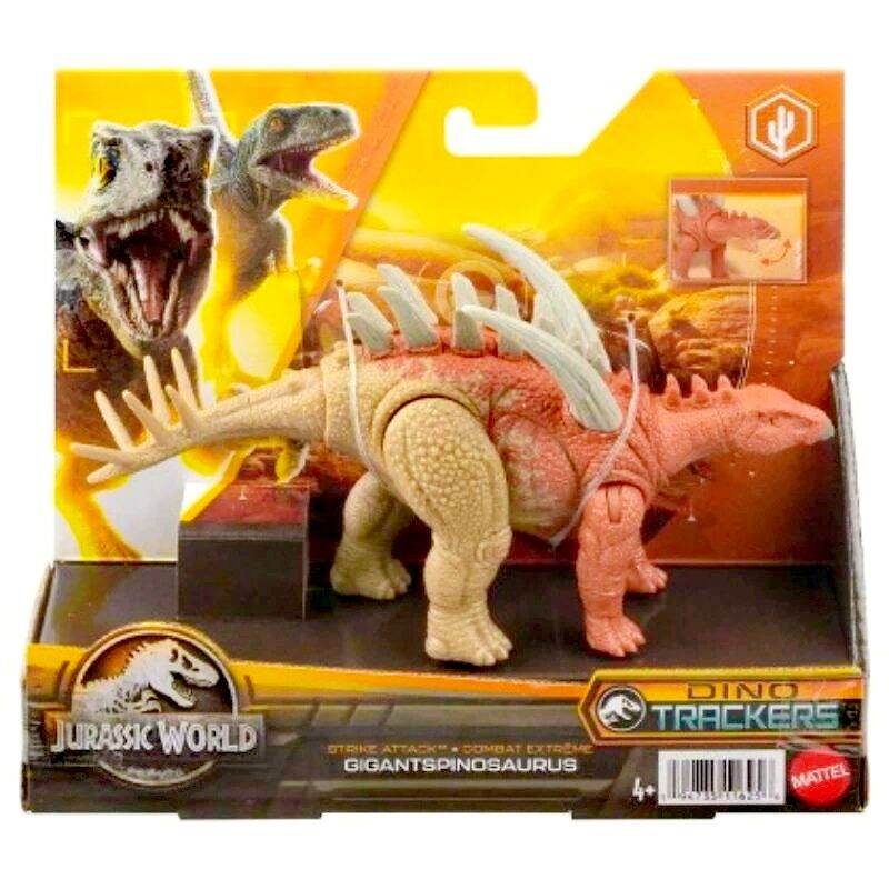 Mattel Jurassic World Strike Attack Gigantspinosaurus Herrerasaurus Genyodectes Serus 4093