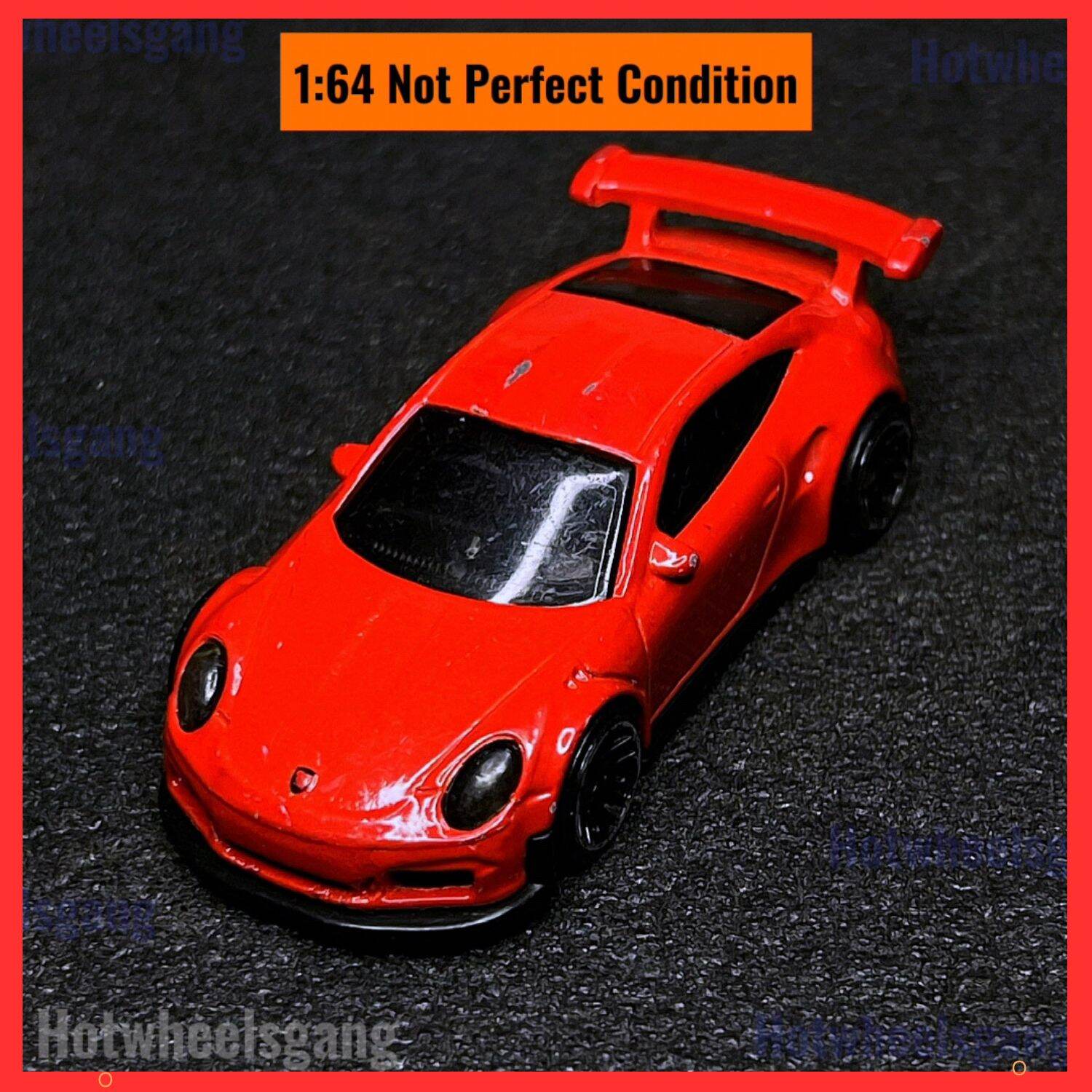 Hot Wheels Porsche 911 GT3 RS 1st Edition 2016 Porsche Red