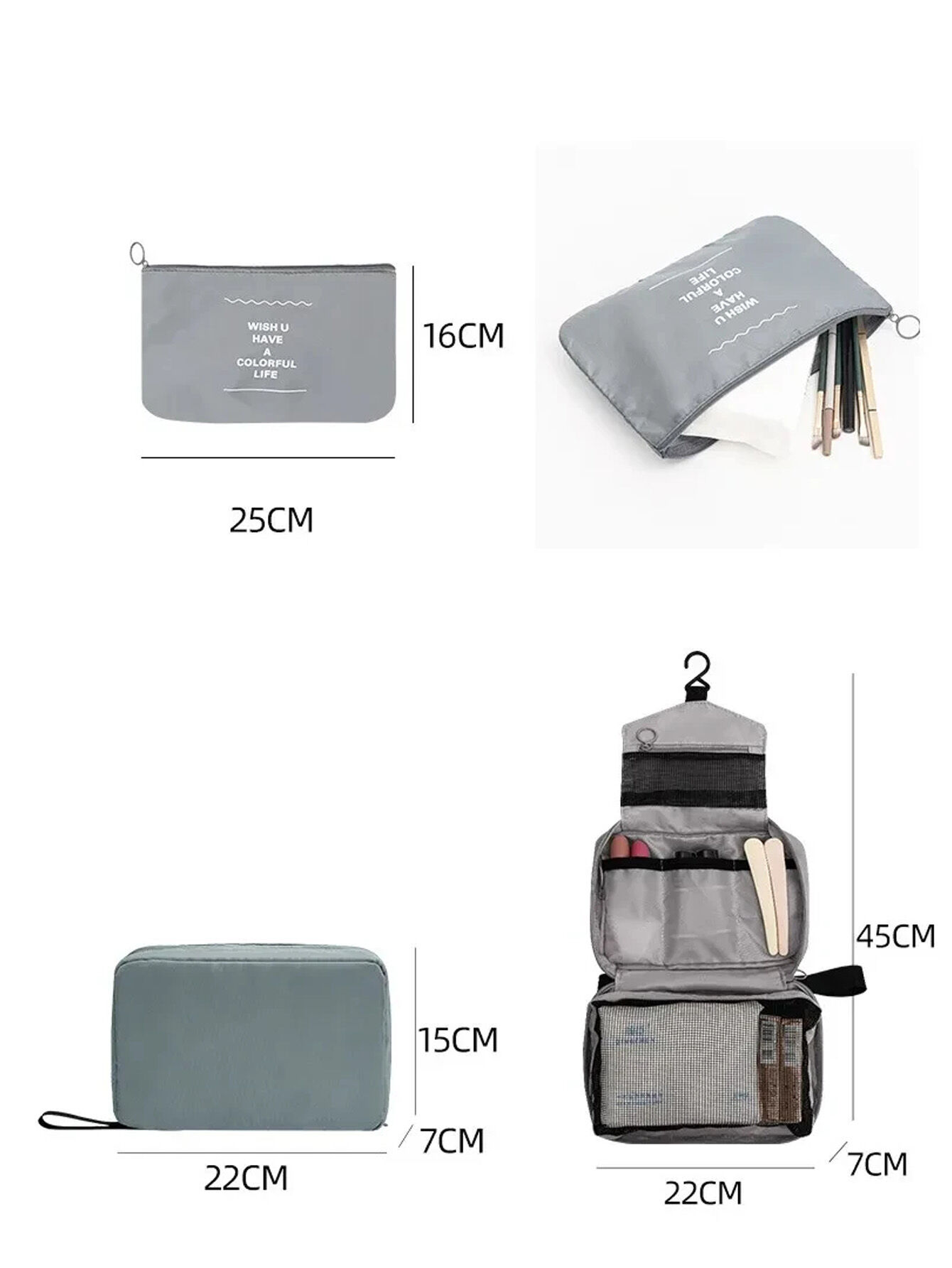 Set di cubi organizzatori per valigia, borse per bagagli viaggio_voghion.com