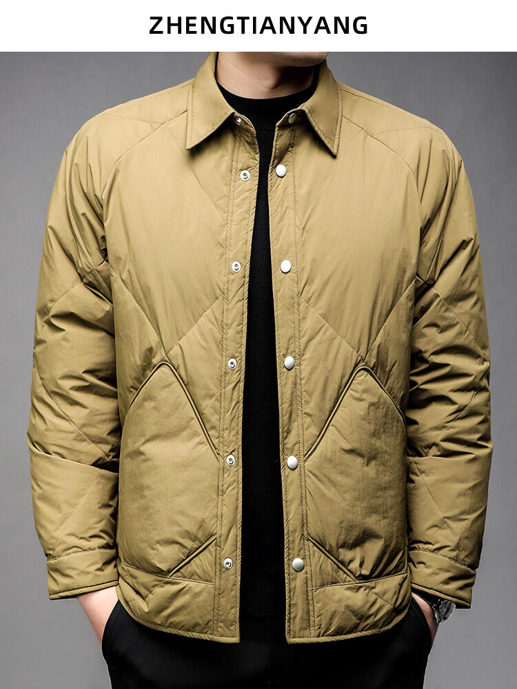 ZHENGTIANYANG | Warm Lightweight Men's Down Coat - Jenama ZHENGTIANYANG Harga 260 Ringgit*Penghantaran Percuma