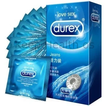 Durex Condom kondom duri jeans 12pcs