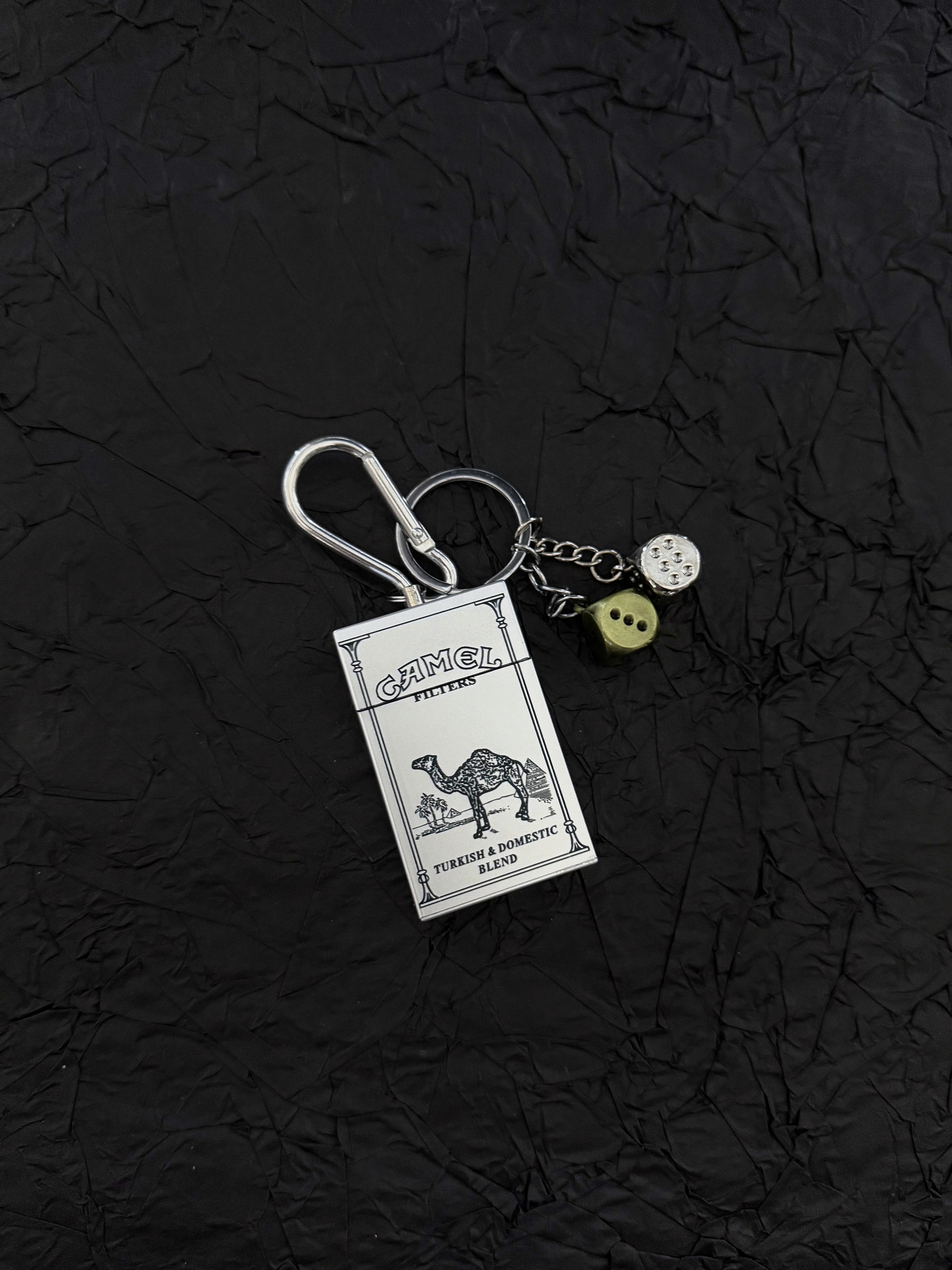 Portable Mini Ashtray Keychain Bag Pendant Smoking Accessory_voghion.com