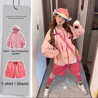 ZHUOCAN | Dopamine Fashion Set UV Protection Summer Jacket