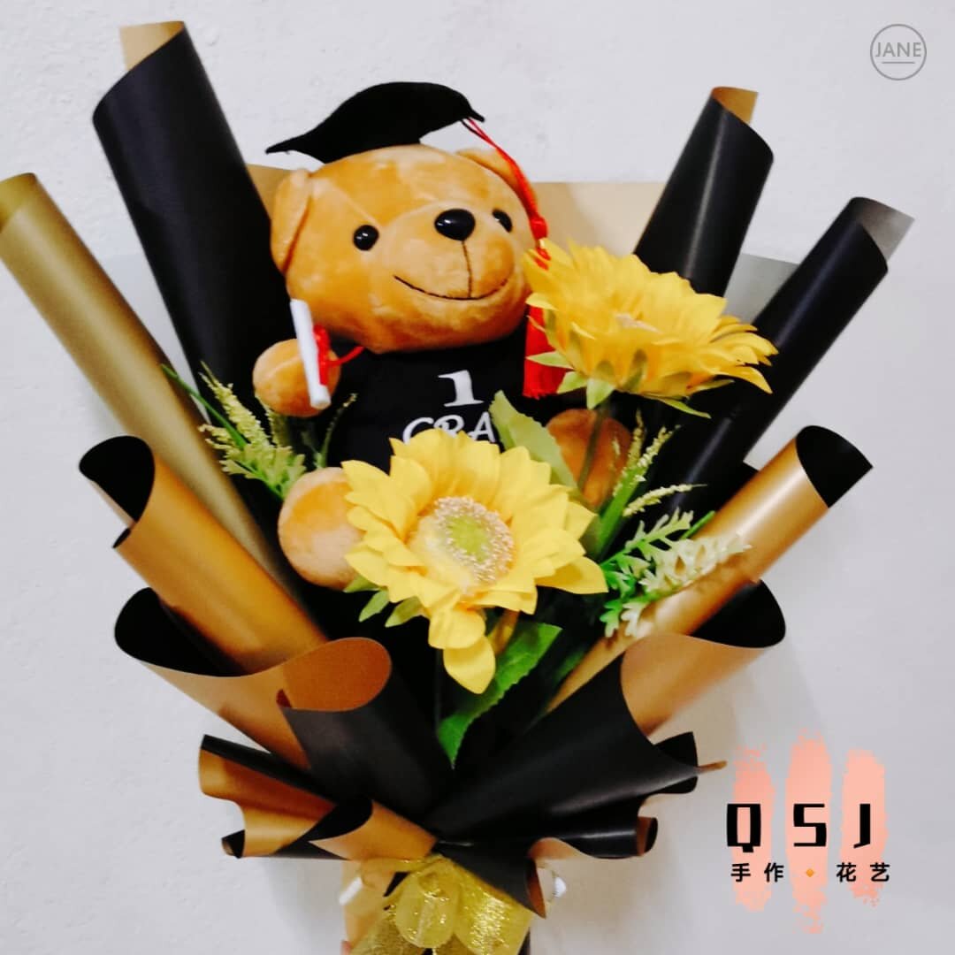 Graduation bouquet 🎓 Convocation bouquet 🎓 毕业花束🎓 Lazada