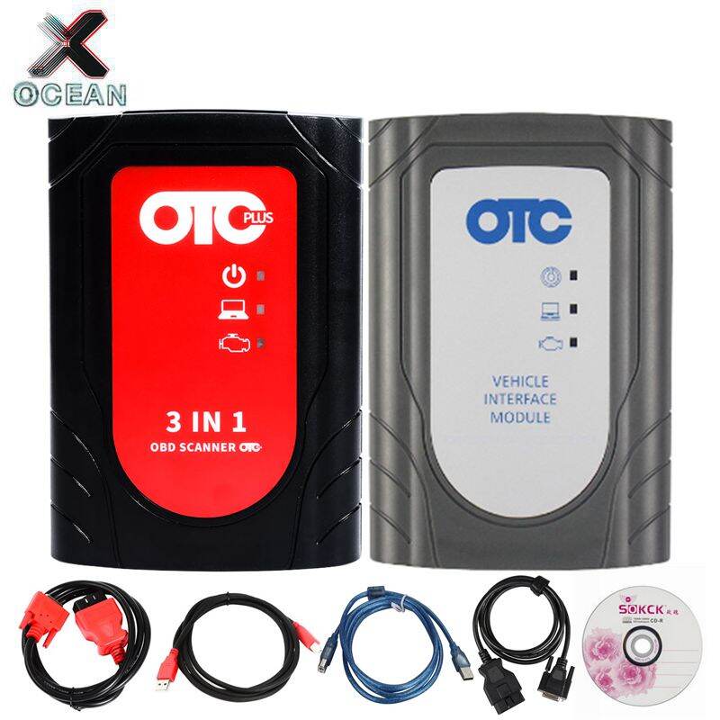 Lowest Price OTC Plus 3 in 1 +OTC for Toyota GTS TIS3 OTC Scanner for IT3 Global Techstream GTS OTC Updates From For IT2