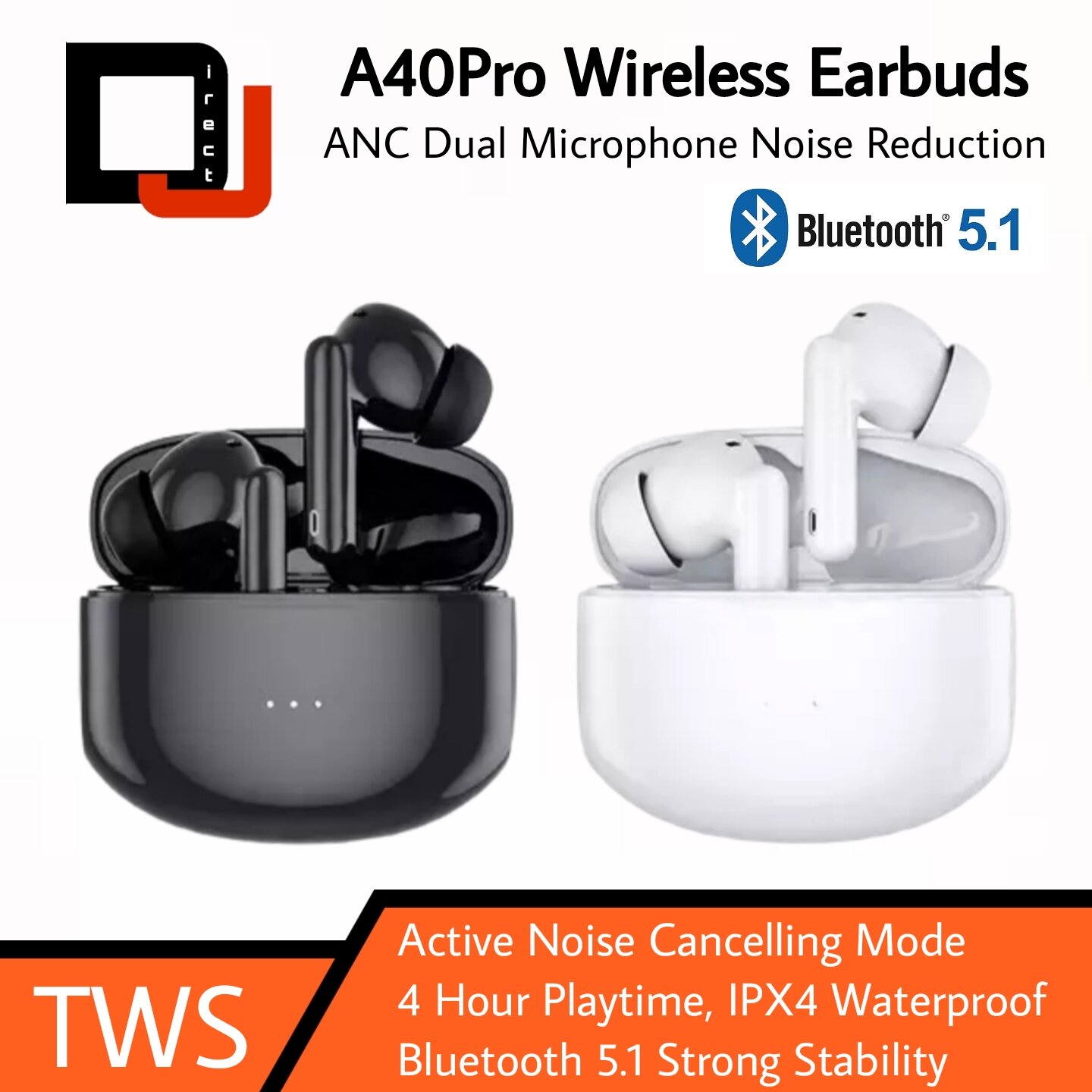 TWS Wireless Earphone TWS HD Sound Wireless Earbuds JX06 Lazada