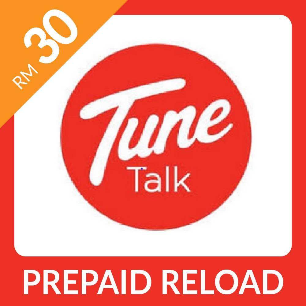 Tune Talk Prepaid Reload Top Up RM10 Celcom No PIN Shipping by MODa