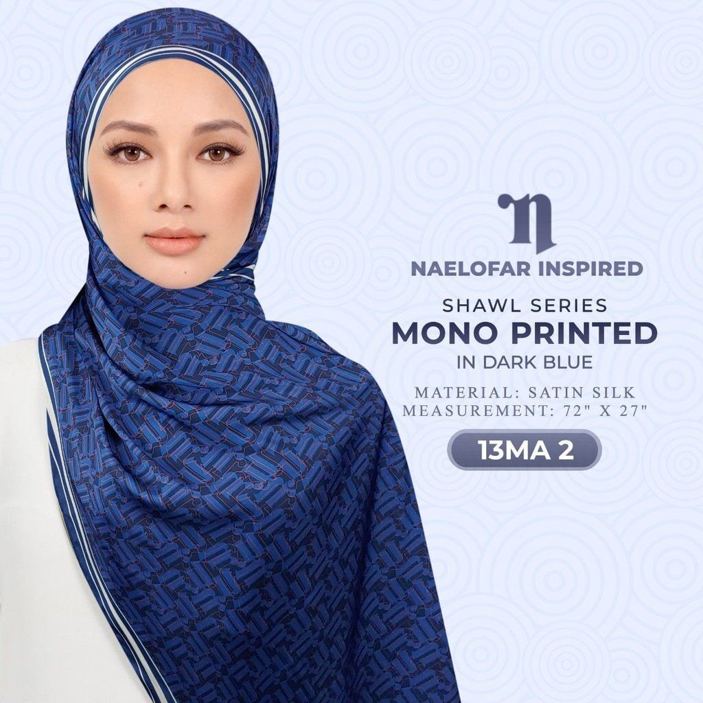 pleated shawl neelofa