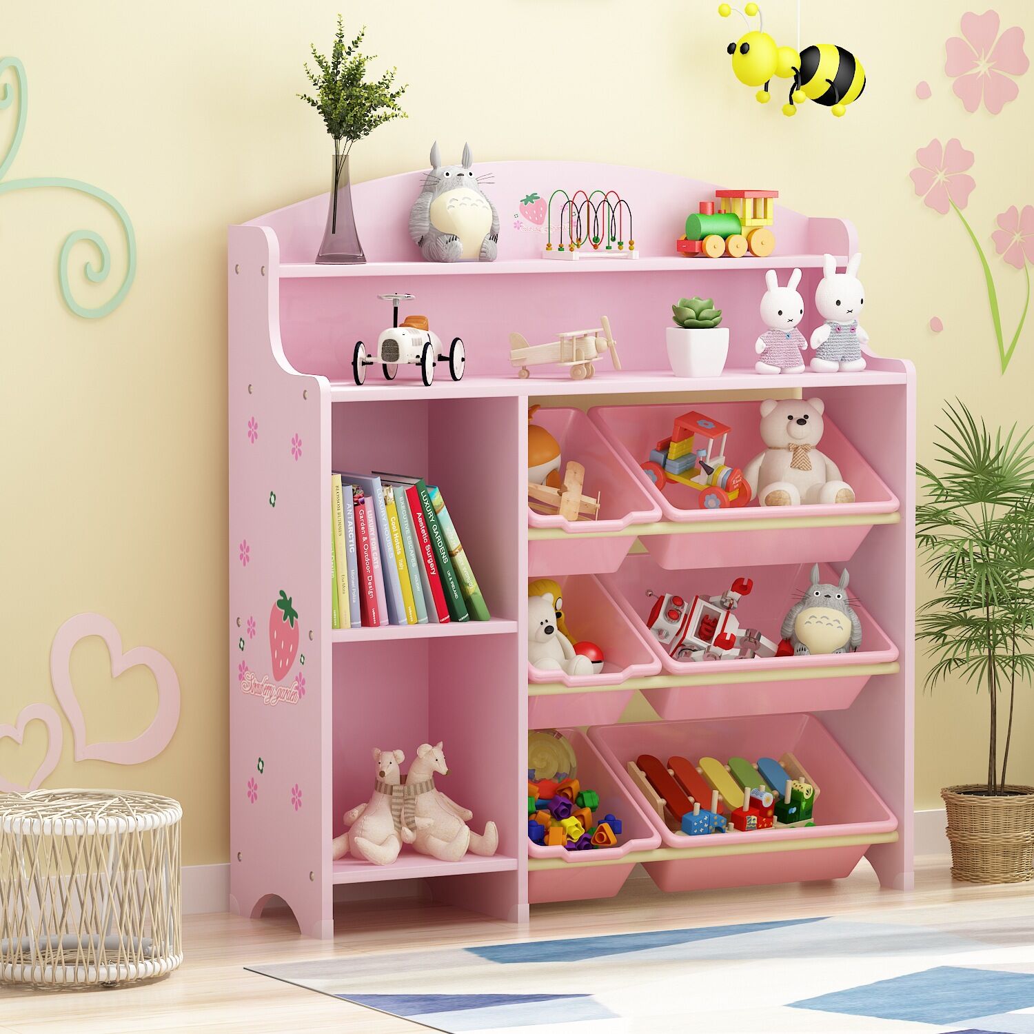 Children Storage Shelf Toy Organizer