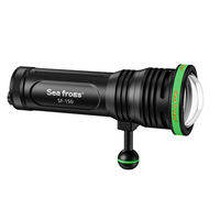 Seafrogs IPX8 new SF-150 underwater diving 150M 15000 lumens high-power LED flashlight（Gift battery charger）