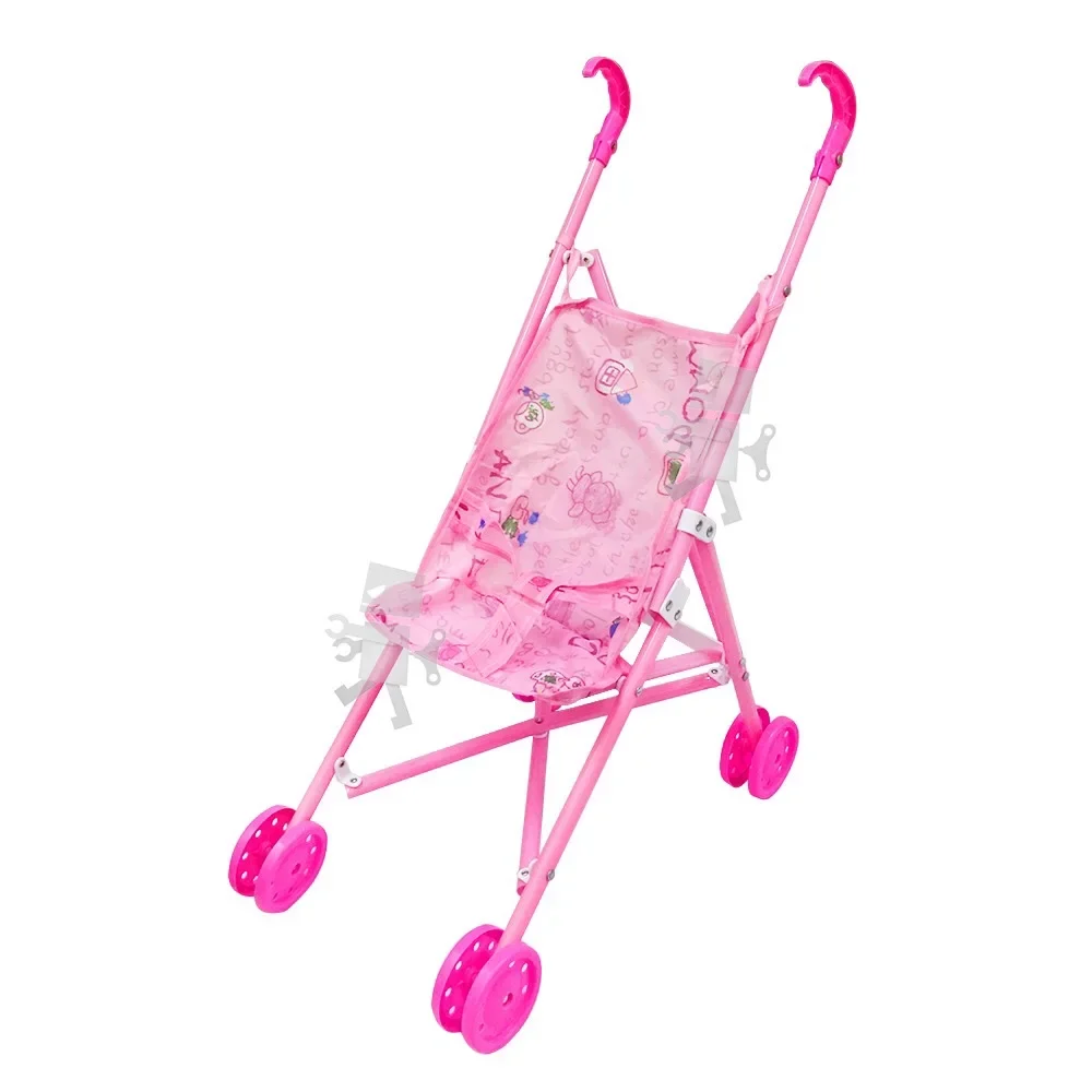 Baby Doll Stroller 55cm Push Cart Toys