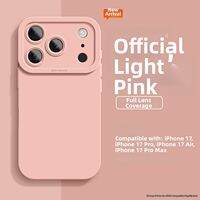 Orange shine | iPhone 17 Pro Max Liquid Silicone Case Full Protection