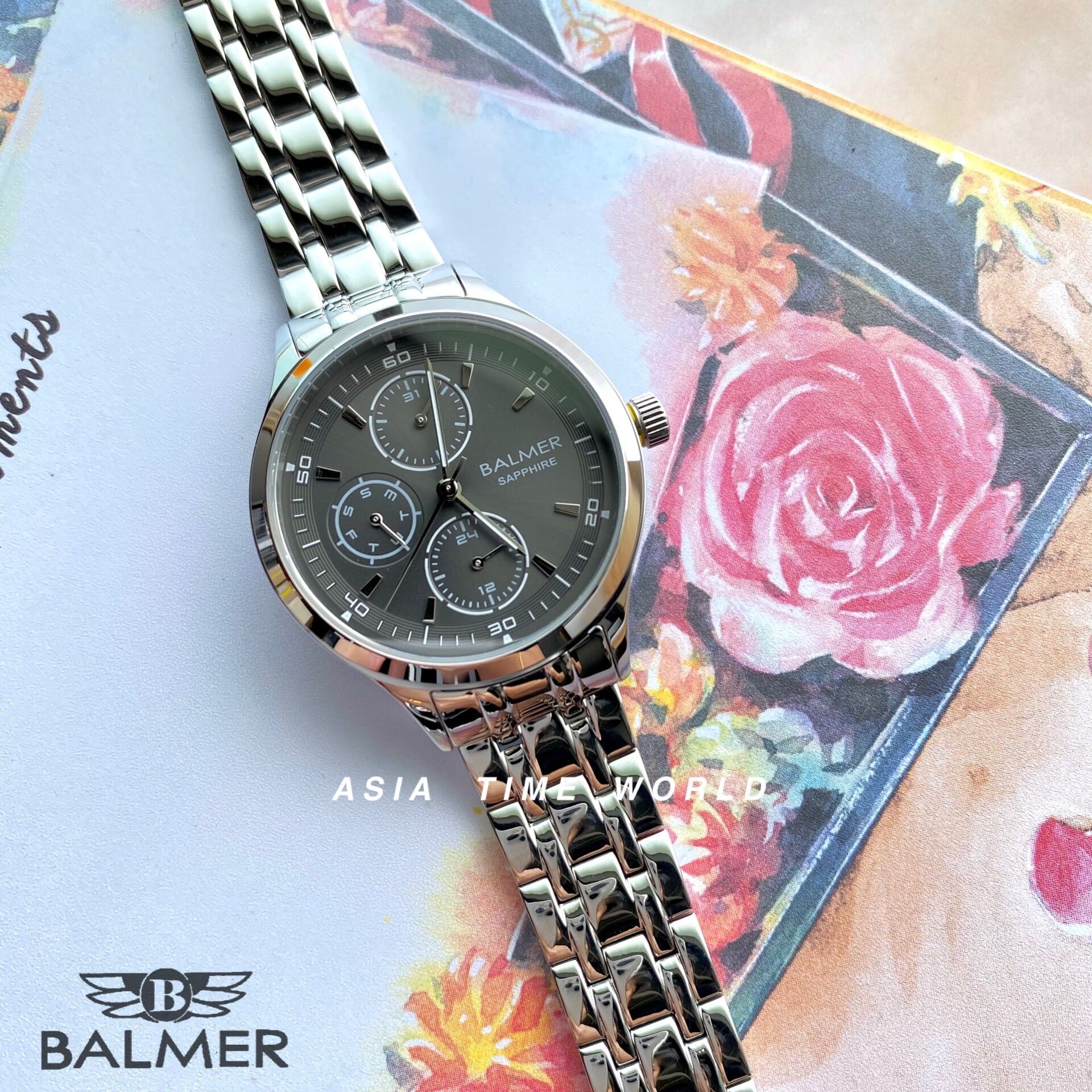 Balmer sapphire ladies online watch