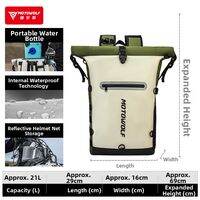 MOTOWOLF | Waterproof Motorbike Backpack Large Capacity