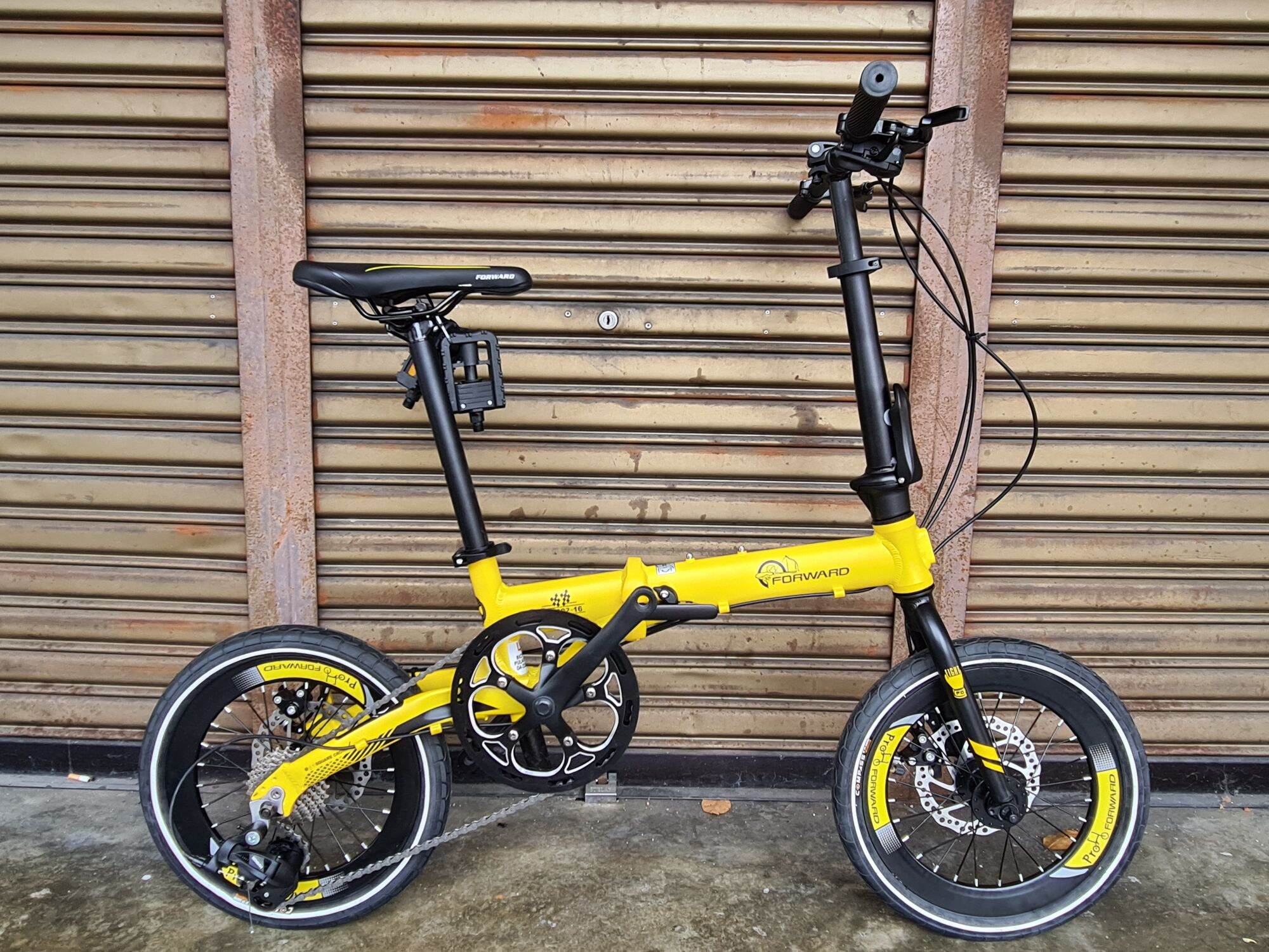 forward folding bike