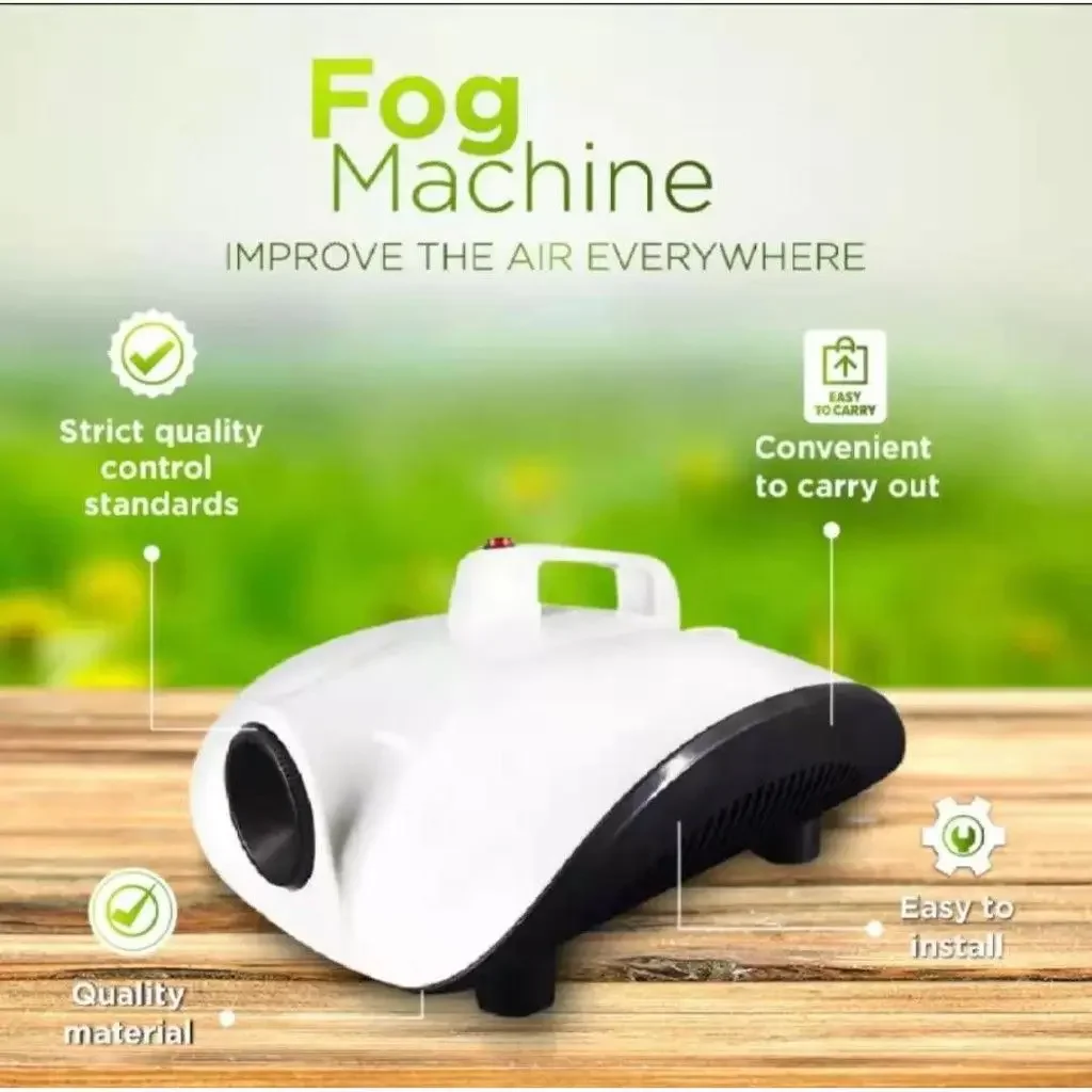 Fogging Smoke Machine / Nano Mist Machine 1500W Fog Disinfectant Cleaner Home Car 雾化消毒机