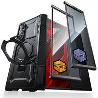 SUPCASE for Samsung Galaxy Z TriFold Case with 2 Tempered Glass Screen Protectors UB Grip Compatible with MagSafe Built in Kickstand Hinge Coverage Military Grade Protection Phone Case