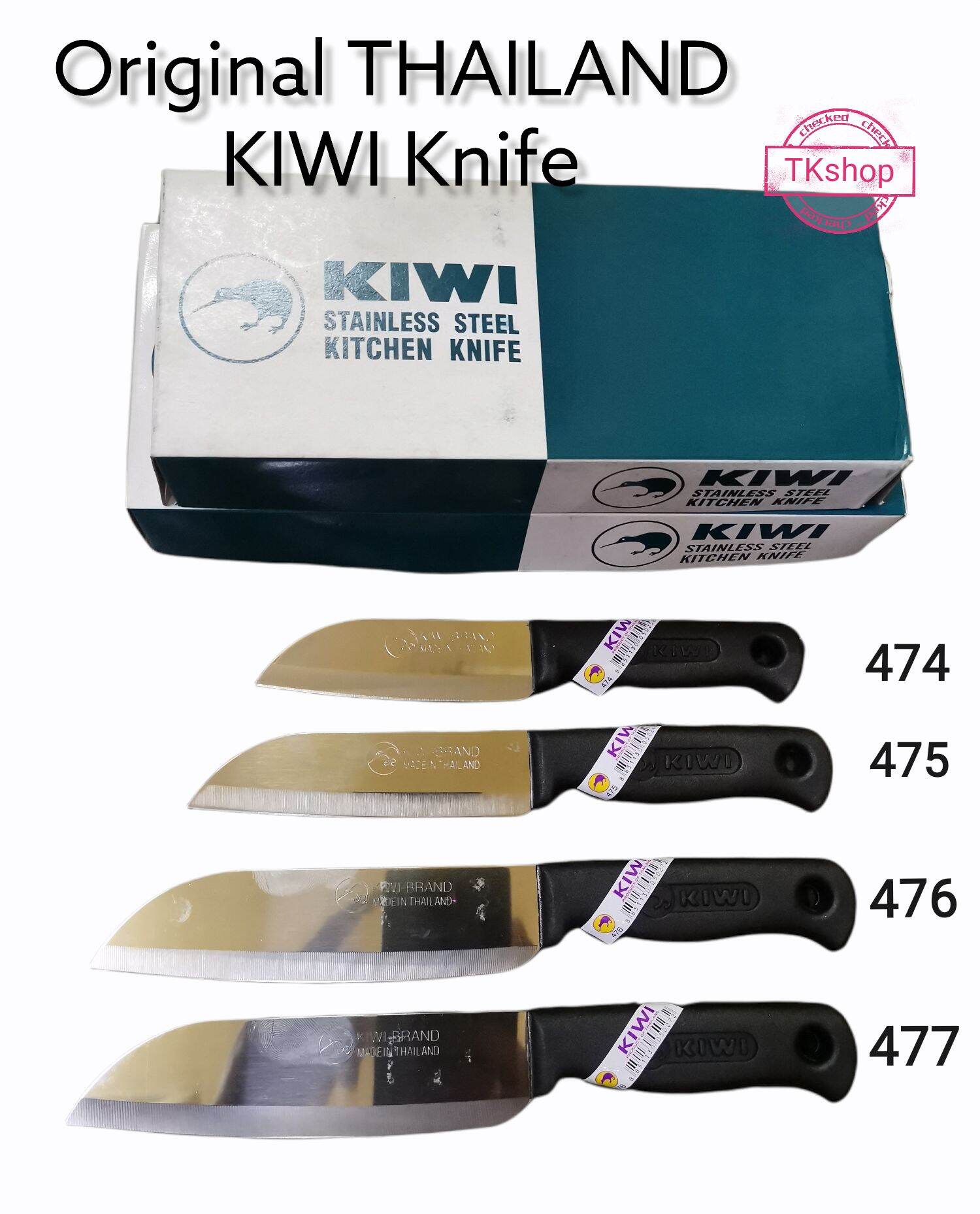 Original THAILAND KIWI Brand Knife 4inch/5inch/6inch/7inch Lazada