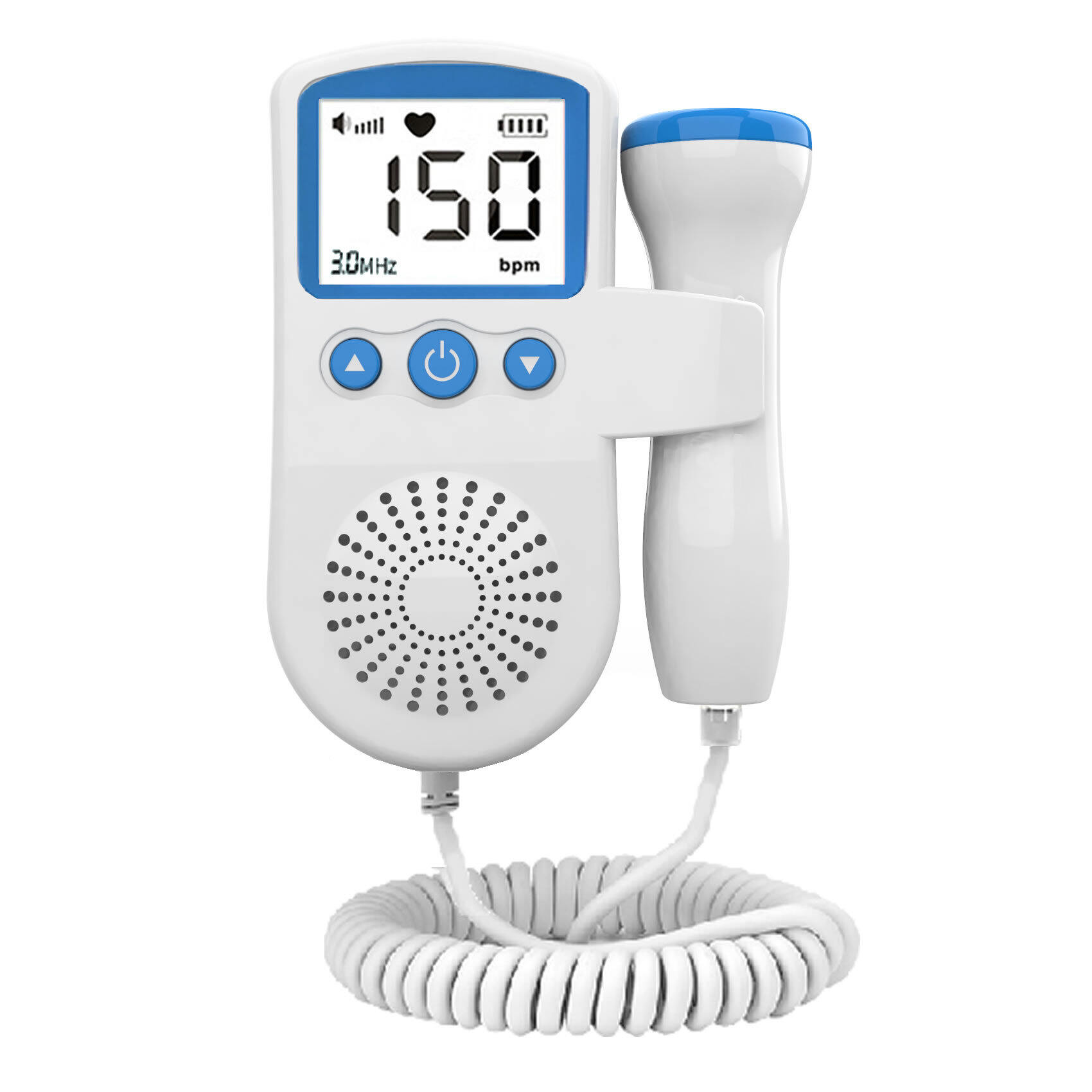 Ultrasound Baby Heart Rate Detector Pregnant Ultrasonic Baby Heartbeat Monitor Fetal Doppler Monitor For Pregnancy