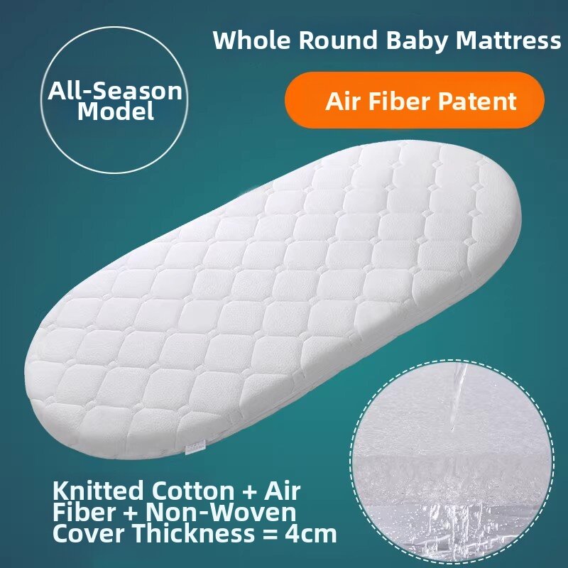 BEBEPEARL | Air Fiber Circular Baby Mattress Customized