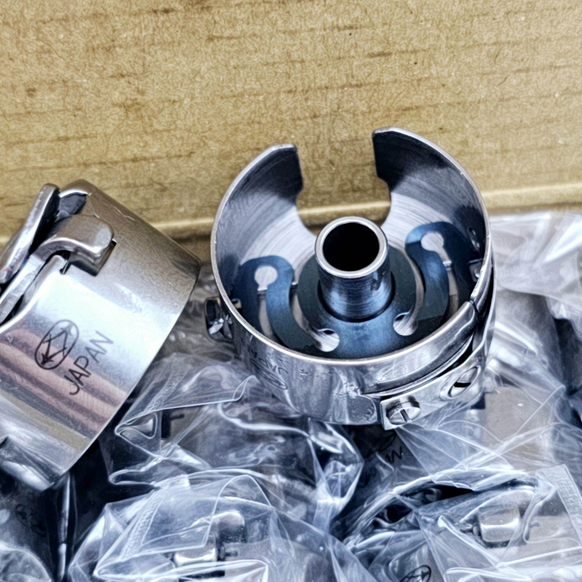 Koban Japan Bobbin Case with Backlash Spring For Industrial High Speed Machine #SC31-NS. 