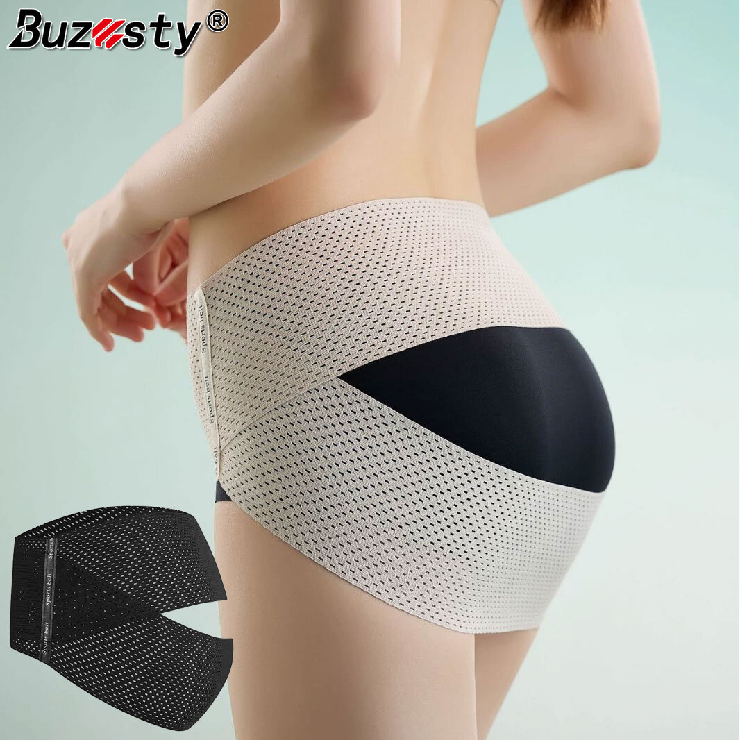 Buzesty Pelvic Recovery Belt, Women Postpartum Support Band, Post Pregnancy Pelvic Pain Release Hip Shrink Belt ราคา 225 บาท*ส่งฟรี