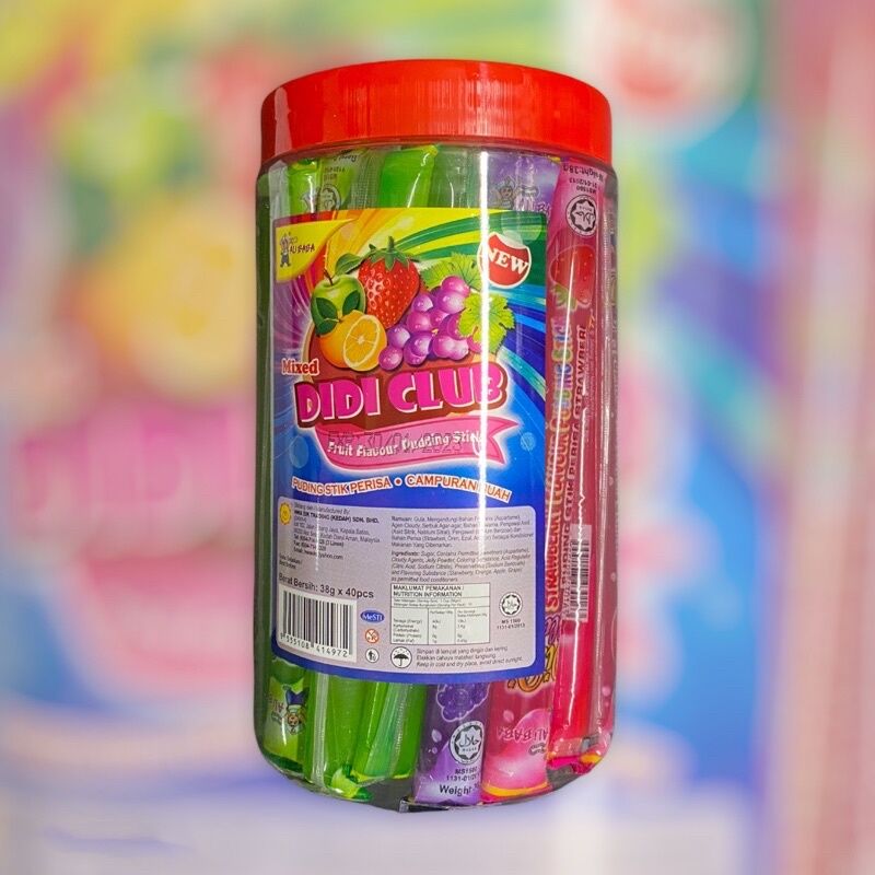 Didi Club Pudding Jelly Stick 40pcs Lazada