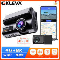 EKLEVA 4G LTE Dash Cam 2K Front Live Streaming Video Remote Monitoring Parking Monitor Night Vision Car DVR