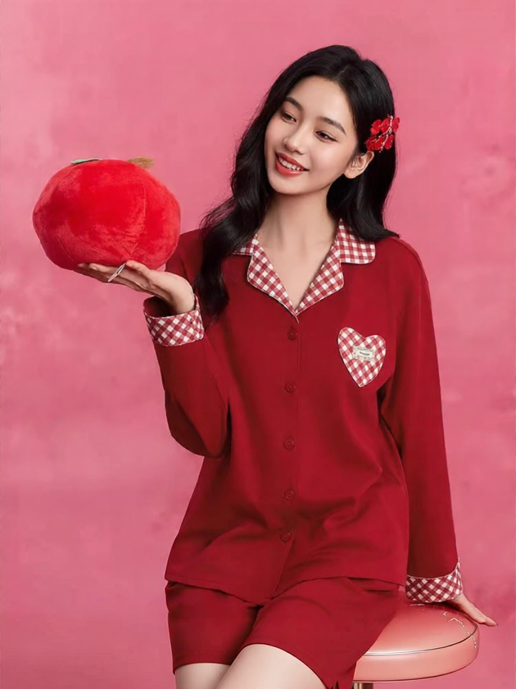 SANFU | Lucky Year Red Comfortable Sleepwear - Jenama SANFU Harga 108 Ringgit*Penghantaran Percuma