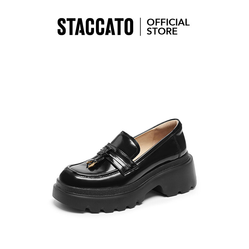 Staccato Loafers for Women Platform Chunky Slip On Casual Shoes H0423 ราคา 4,360 บาท*ส่งฟรี