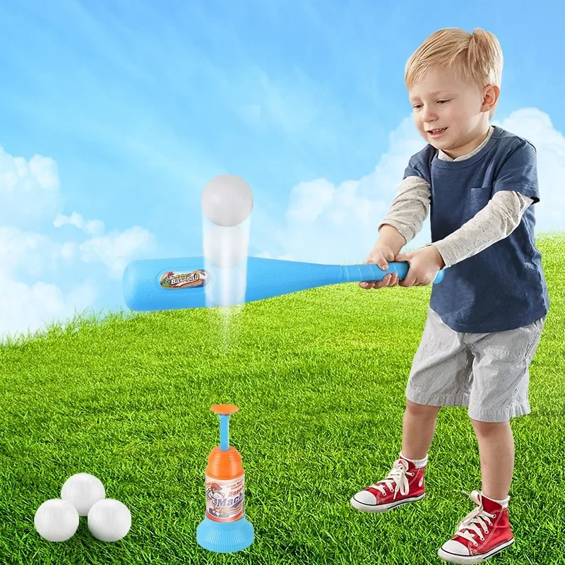Kids Baseball Toy Launcher Safe ABS Educational Baseball Toy The Best Gift Random Color