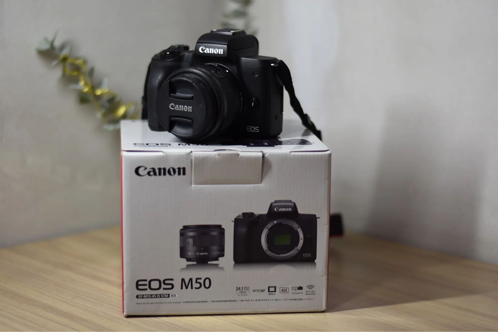[USED] [WARRANTY] Canon M50 with EF-M 15-45mm (99% like new)(SC <4k)