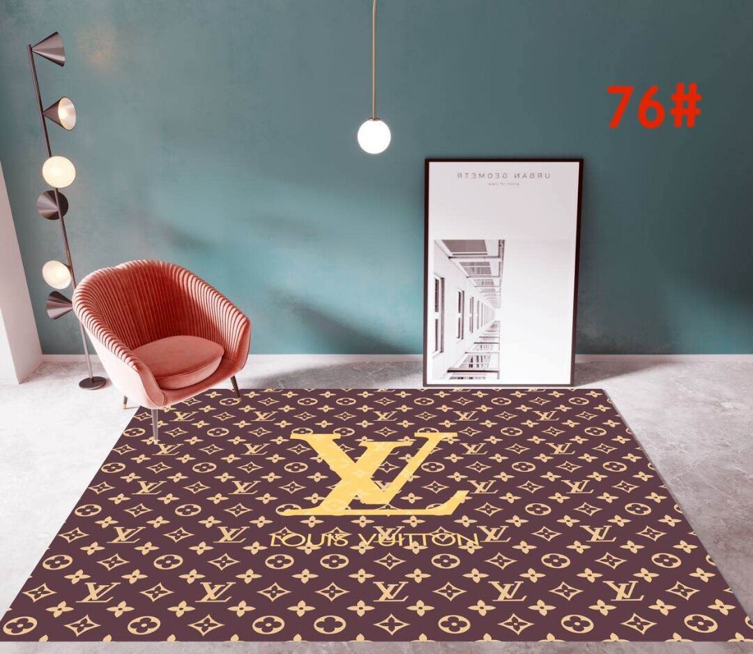 living room carpet LV velvet 3d XXL size / karpet velvet 3d