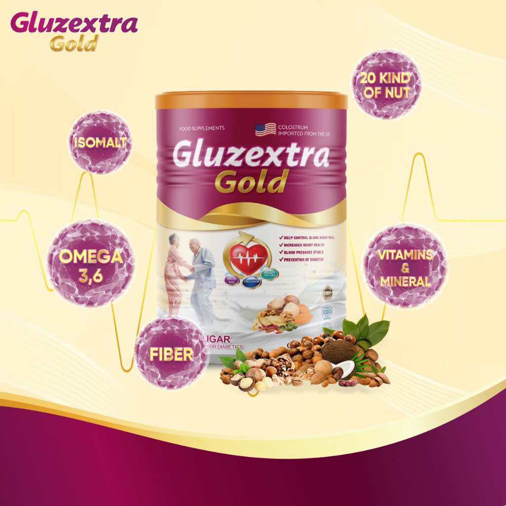 GluZextra Gold Elimate Diabetes Stablize Blood sugar &Blood